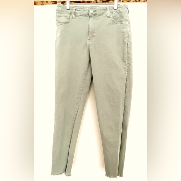 KUT from the Kloth Straight Leg Olive Jeans - Picture 2 of 10